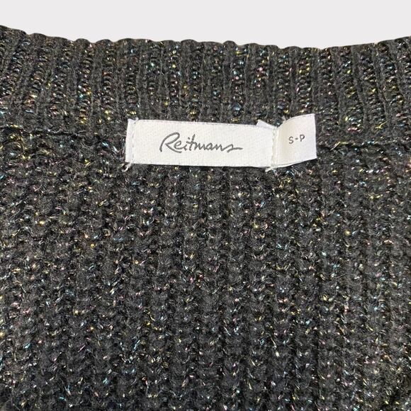 REITMANS | Black Sparkle Knit Sweater - Picture 4 of 6
